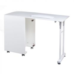 Skládací stolek na manikúru BD-3802 bílý