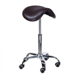 Kosmetická stolička RODEO BD-9909 hnědá